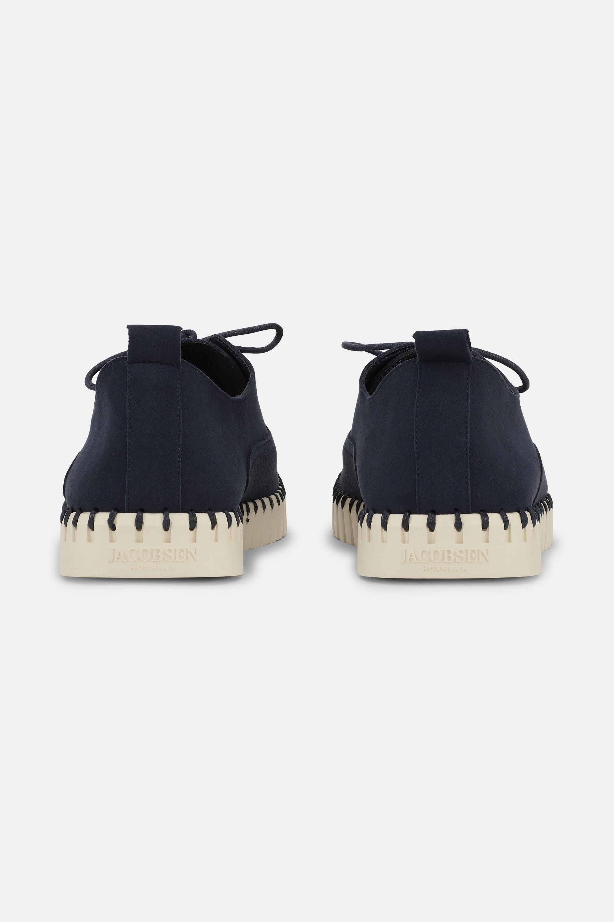 Herresko Med Lisser - Dark Indigo Pearled Ivory
